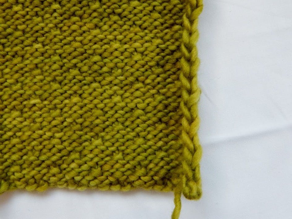 The Tip Jar: Slipping the first stitch