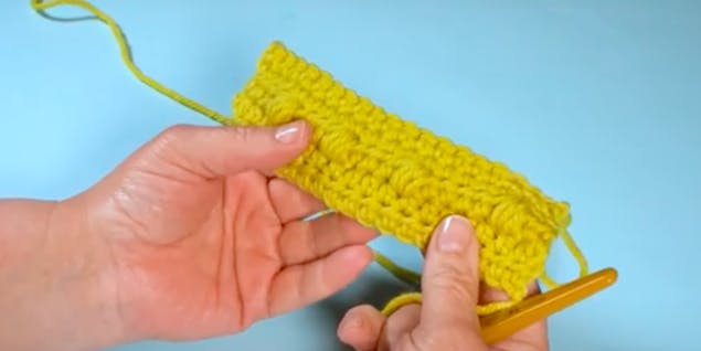 How to crochet the puff stitch tutorial