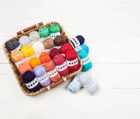 paintbox yarns in multi colours 