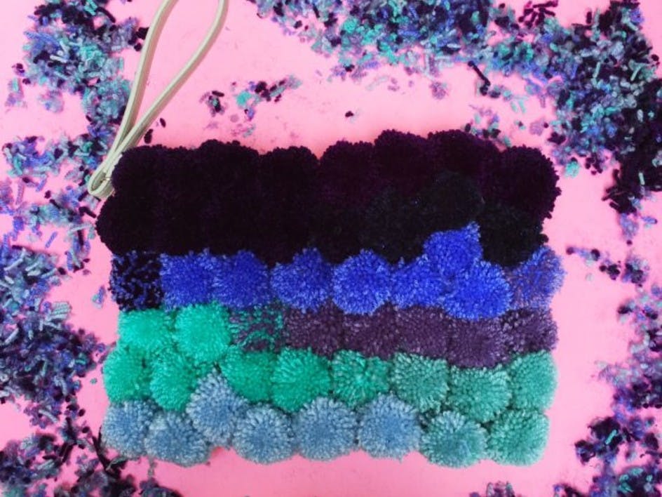 How to make a pombré purse