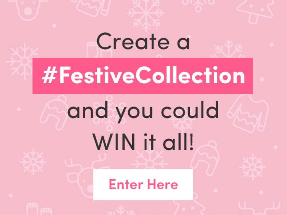 Create a festive collection and you could win it all!