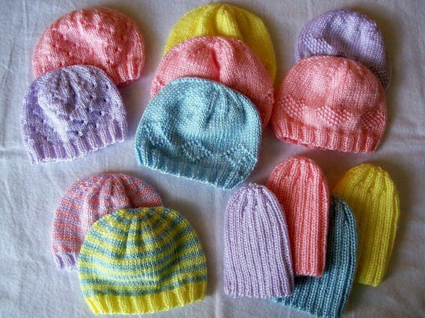 Preemie Hats for Charity