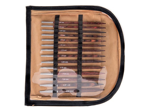 KnitPro Cubics Interchangeable Needle Tips (Deluxe Set of 7)