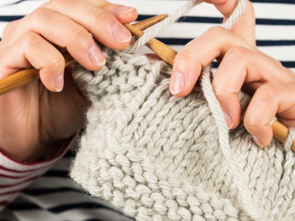 Knitting tension for beginners