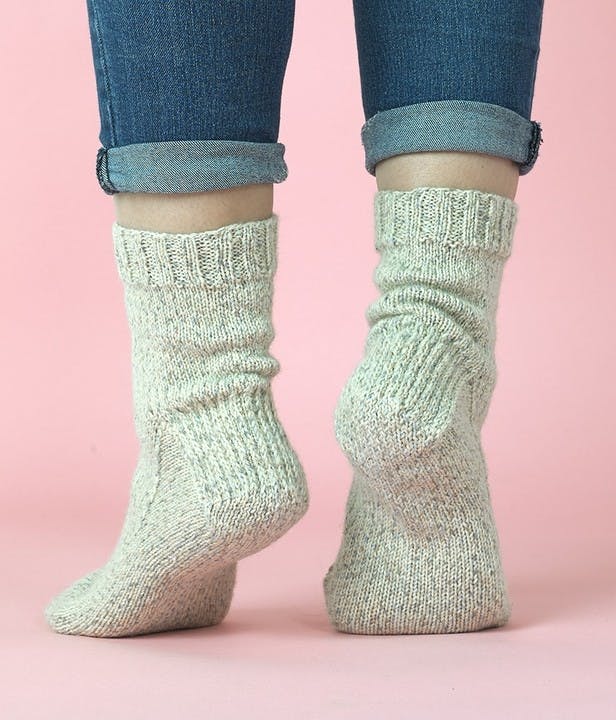 The Essential Socks - Free Knitting Pattern in Paintbox Yarns Socks