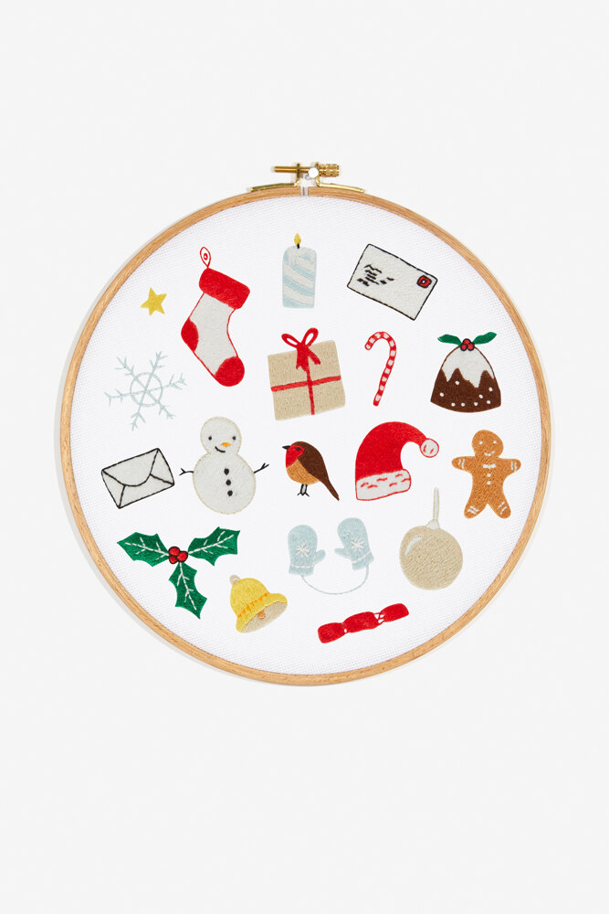 Christmas embroidery patterns