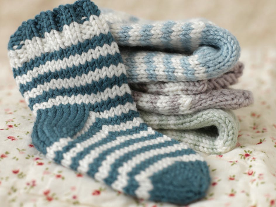 4 ways to knit jogless stripes