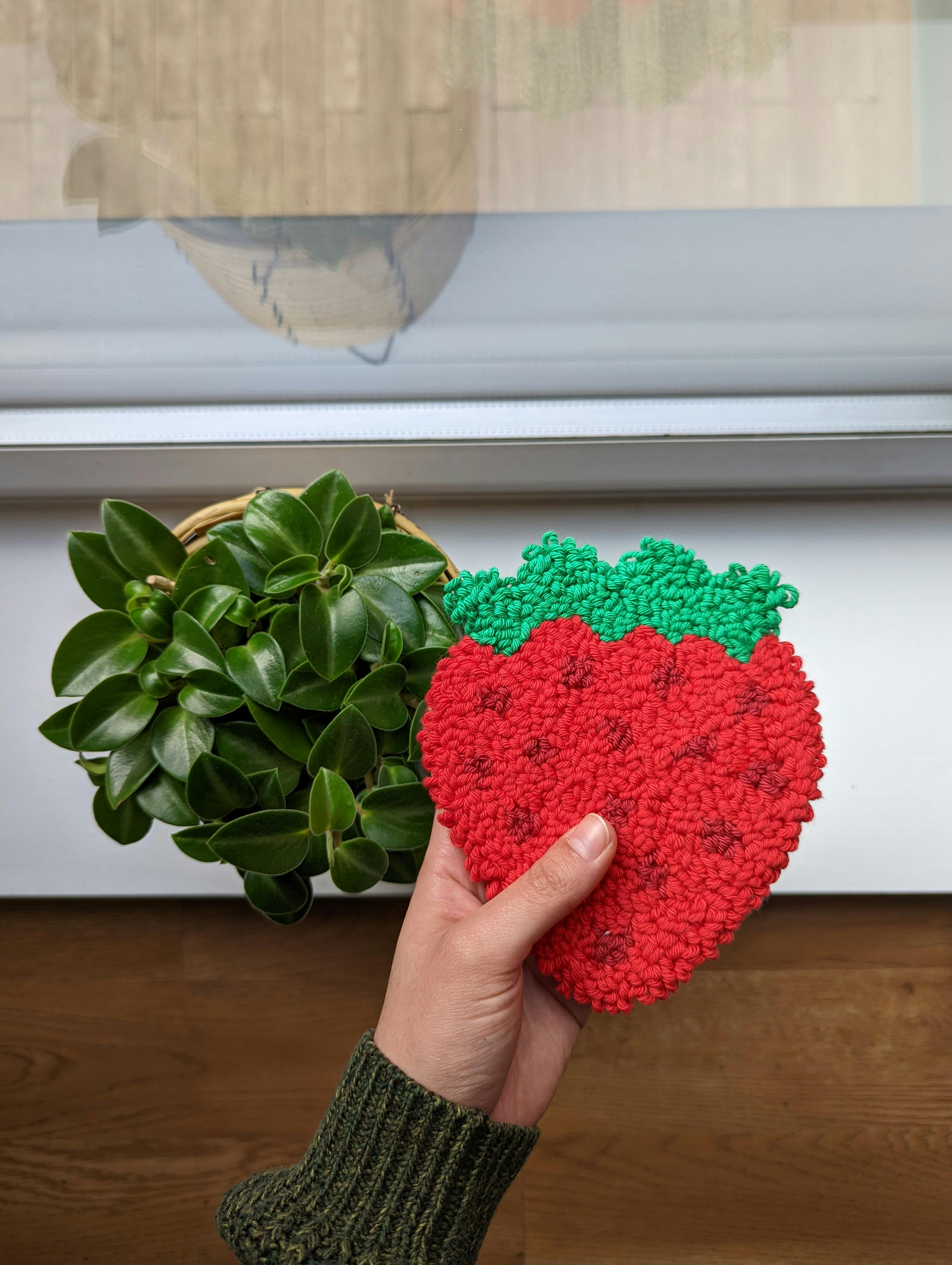 How to Make Punch Needle Coasters + FREE Pattern! LoveCrafts