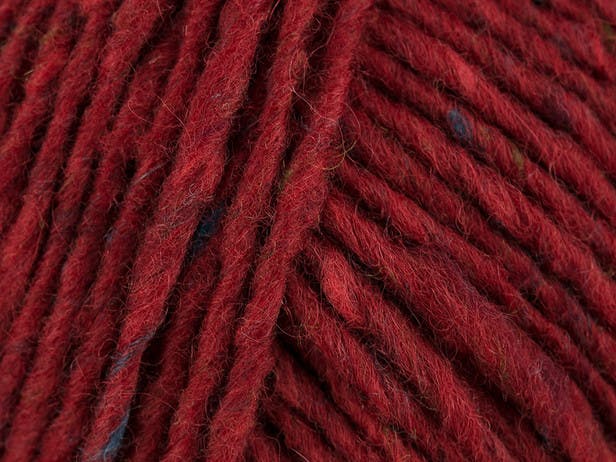 Debbie Bliss Donegal Luxury Tweed Aran in Red