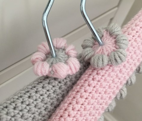 Crochet coat hanger covers clearance free patterns