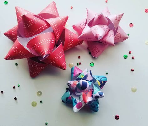 The Daily Life of Creativity DIY paper bows