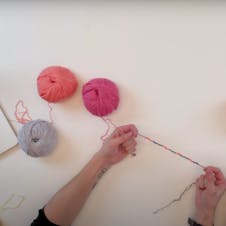 make a friendship bracelet by repeating