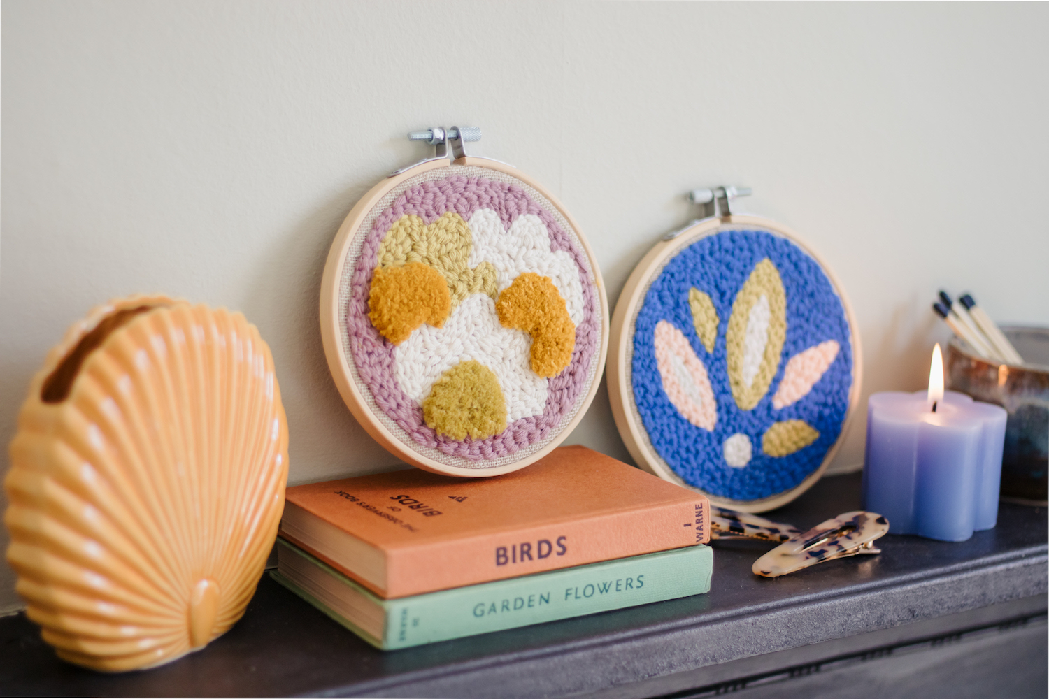 Punch Needle lassen sich weiche, stylishe Texturen erschaffen, die mit Sicherheit ins Auge fallen