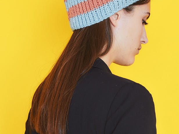Easy Beanie Hat - Free Knitting Pattern in Paintbox Yarns Simply Aran