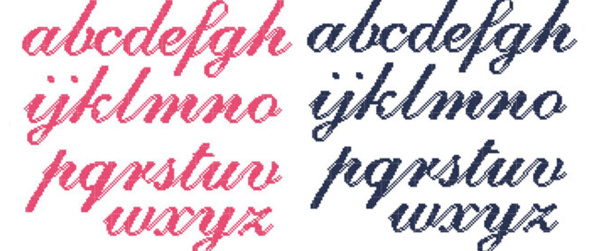 Top 4 free alphabet cross stitch designs | LoveCrafts