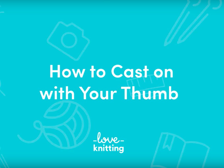 How to cast on with the thumb method