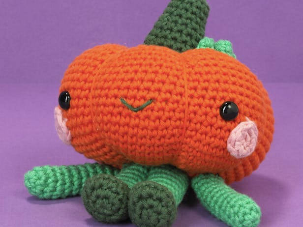 Jack-o-lantern crochet patterns