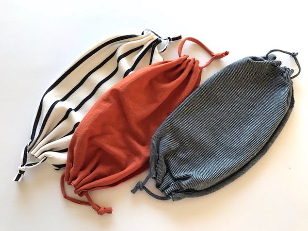 Easy t-shirt face mask tutorial