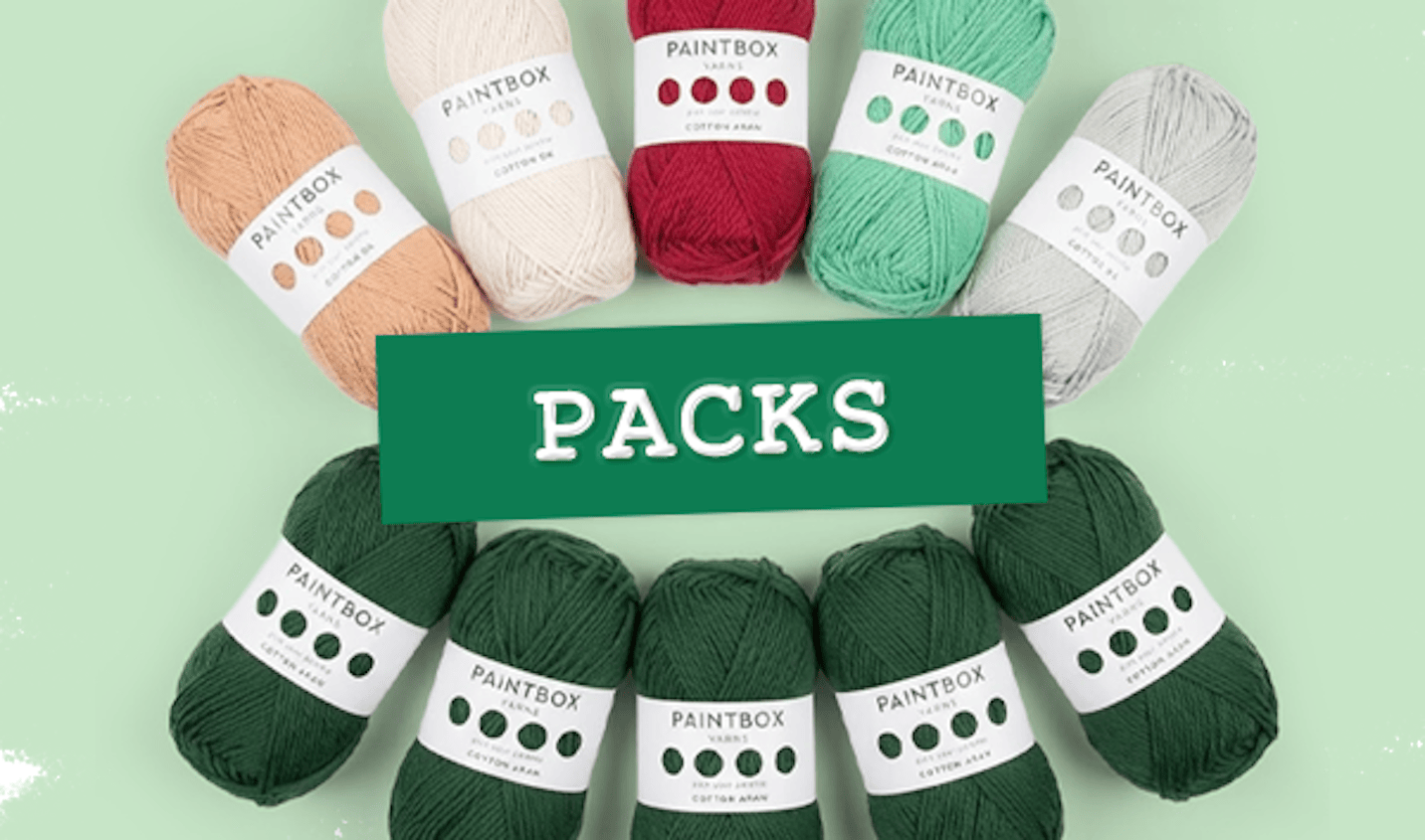 Up to 40% off exclusive yarn packs!